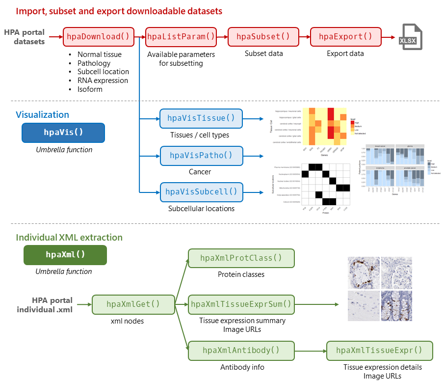 HPAanalyze workflow.